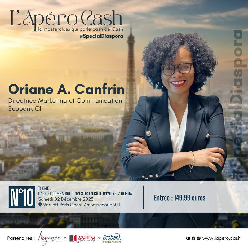 photo de l'intervenante Oriane Canfrin Abouattier d'Ecobank Côte d'Ivoire